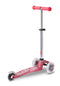 Mini Micro Deluxe - LED Wheels - Fairy Glitter Pink - 3-Wheeled Scooter for Kids, Ages 2-5