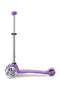 Mini Micro Deluxe - LED Wheels - Fairy Glitter Purple - 3-Wheeled Scooter for Kids, Ages 2-5