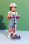 Mini Micro Deluxe - LED Wheels - Fairy Glitter Purple - 3-Wheeled Scooter for Kids, Ages 2-5