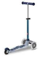 Mini Micro Deluxe Flux LED - Neochrome Navy - 3-Wheeled Scooter for Kids, Ages 2-5