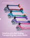 Mini Micro Deluxe - Foldable - Purple - 3-Wheeled Scooter for Kids, Ages 2-5