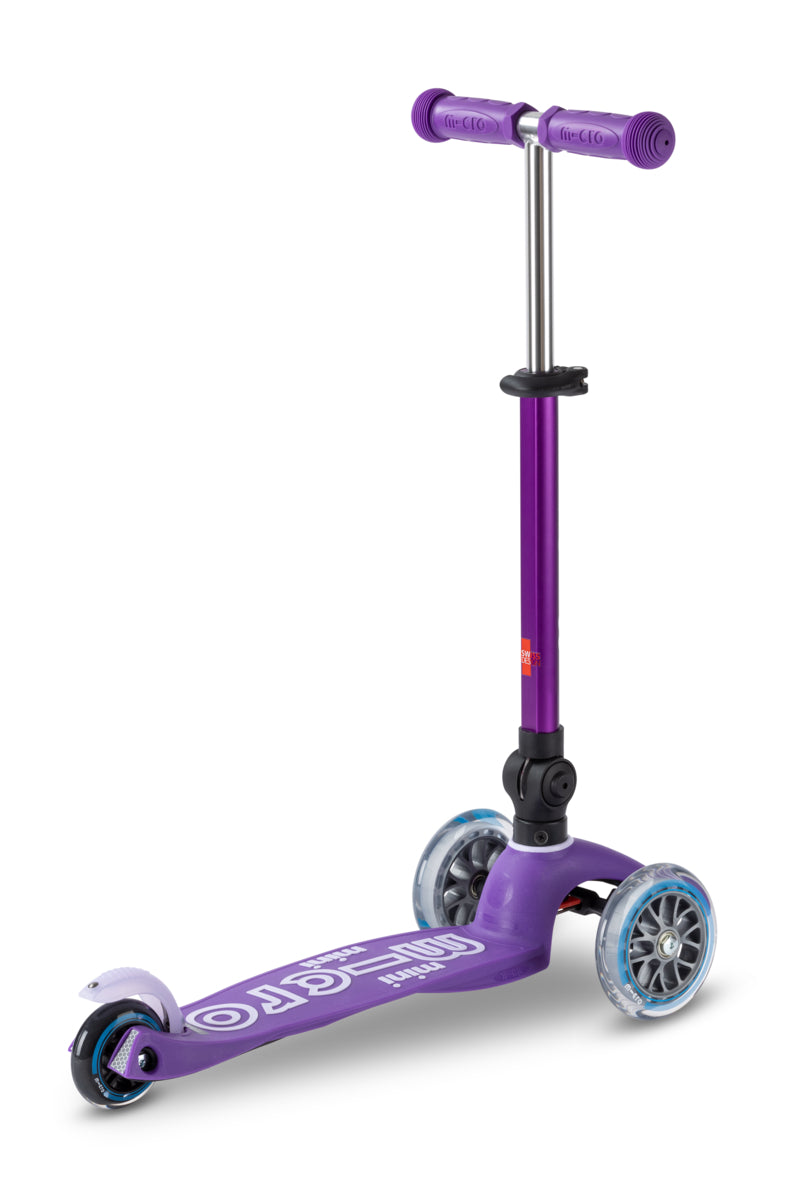 Mini Micro Deluxe - Foldable - Purple - 3-Wheeled Scooter for Kids, Ages 2-5