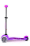 Mini Micro Deluxe Glow LED - Frosty Pink - 3-Wheeled Scooter for Kids, Ages 2-5