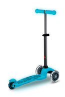 Mini Micro Deluxe Glow LED - Glacier Aqua - 3-Wheeled Scooter for Kids, Ages 2-5