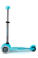 Mini Micro Deluxe Glow LED - Glacier Aqua - 3-Wheeled Scooter for Kids, Ages 2-5