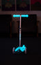 Mini Micro Deluxe Glow LED - Glacier Aqua - 3-Wheeled Scooter for Kids, Ages 2-5