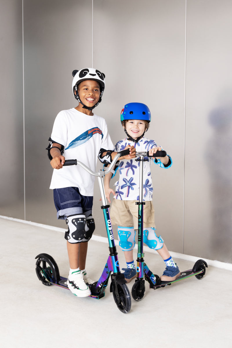 Micro Cruiser Scooter - LED Neochrome - 2-Wheeled Scooter for Kids and Teens