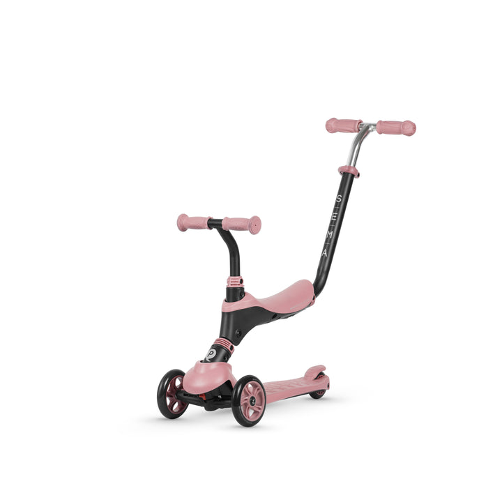 QPlay SEMA Scooter: Multi-Stage Ride-on for ages 1-6 | Rose Pink