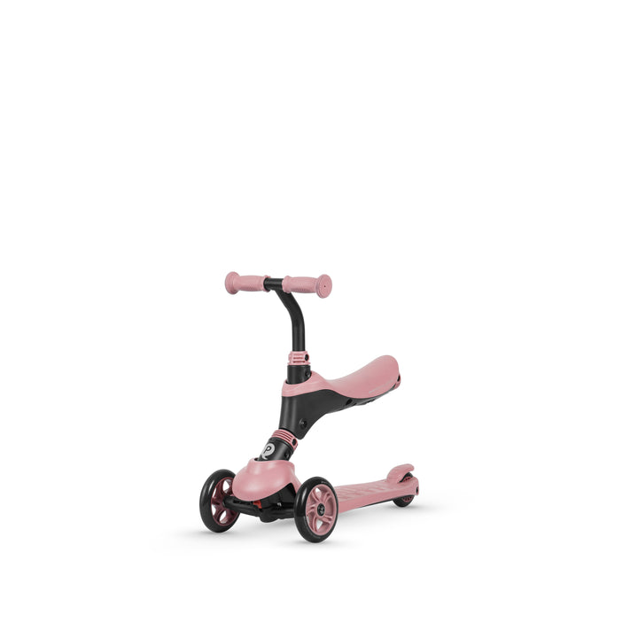 QPlay SEMA Scooter: Multi-Stage Ride-on for ages 1-6 | Rose Pink