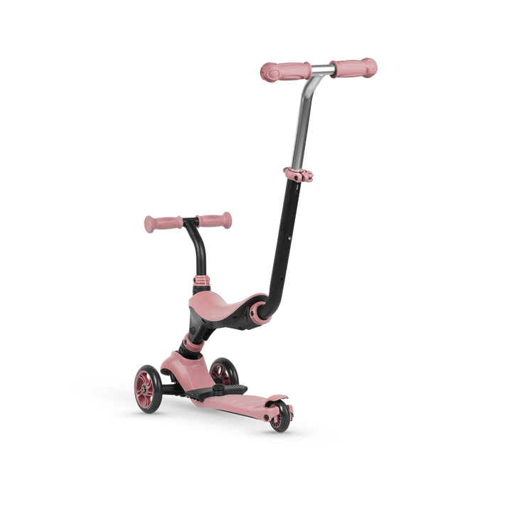 QPlay SEMA Scooter: Multi-Stage Ride-on for ages 1-6 | Rose Pink