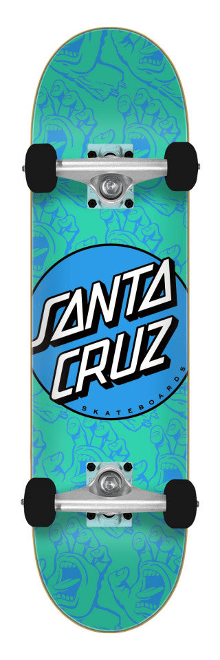 Santa Cruz 7.75" Skateboard - Other Dot Hands | Ages 6-10