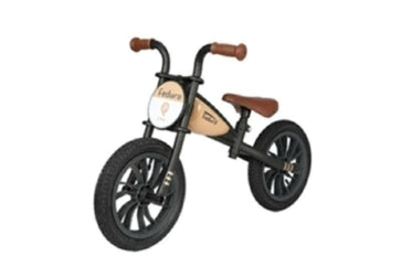 QPlay Feduro  Balance Bike - Beige/Brown