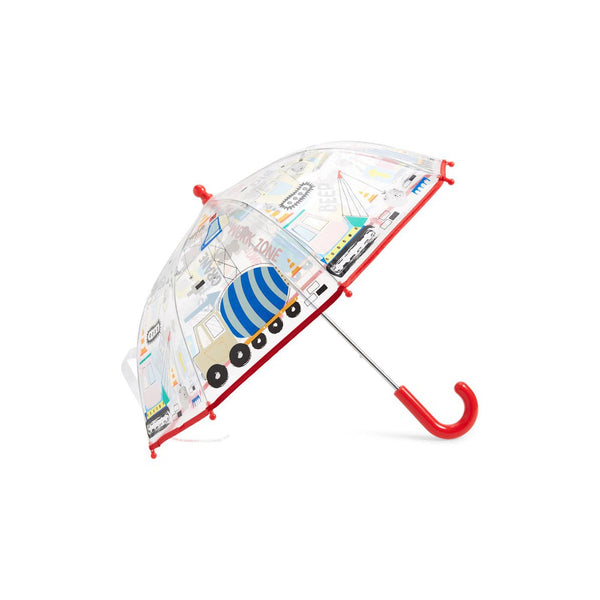 Colour-Changing Kids Umbrella | Construction - Clear