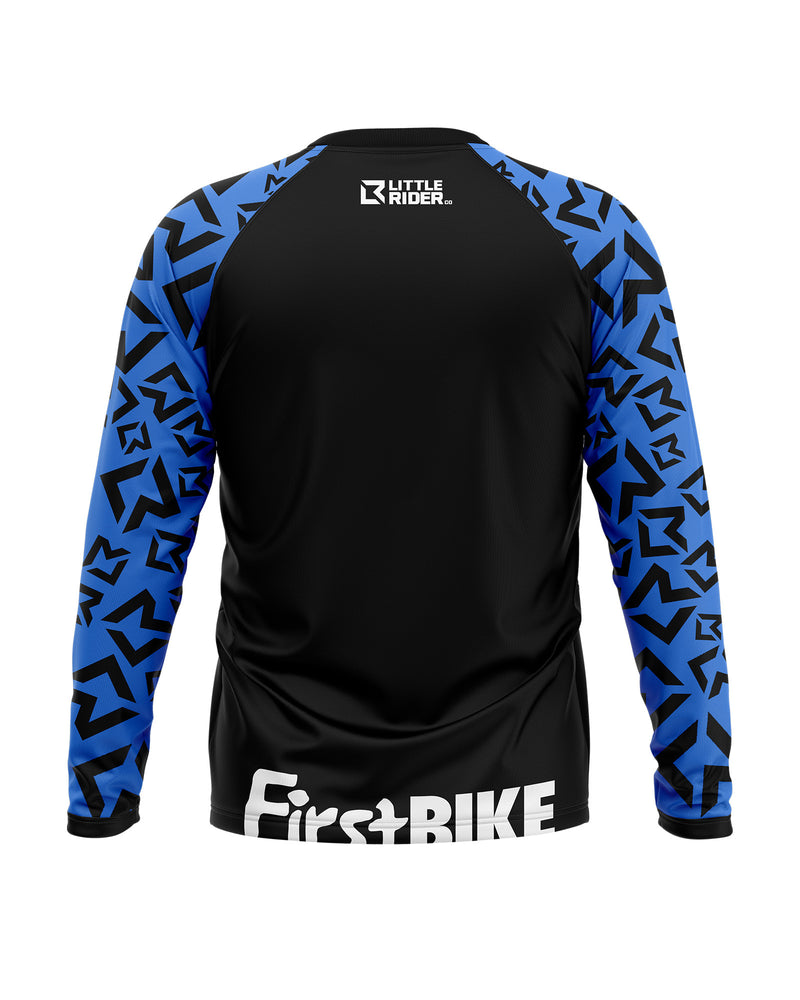 FirstBIKE | Little Rider - Kiddies Technical Jersey - Blue
