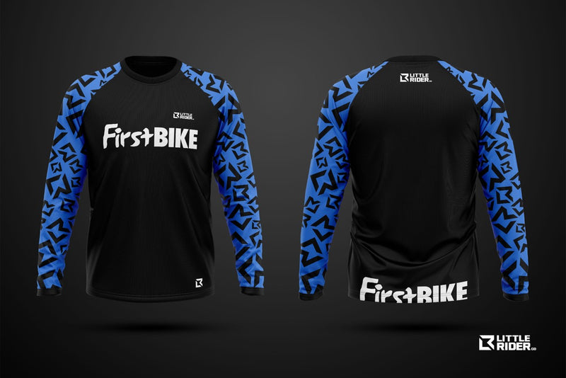 FirstBIKE | Little Rider - Kiddies Technical Jersey - Blue