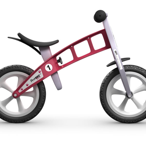 Kids Balance Bike Adaptable Height Lightweight Develops Balance No Training Wheels Model Basic Red