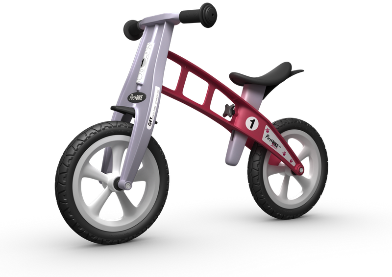 FirstBIKE Basic | Red Balance Bike (without brake and with solid tyres)