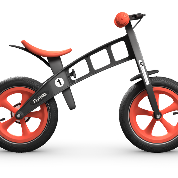 FirstBIKE Limited Orange Red Balance Bike