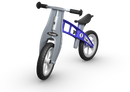 FirstBIKE Basic | Blue Balance Bike (without brake and with solid tyres)